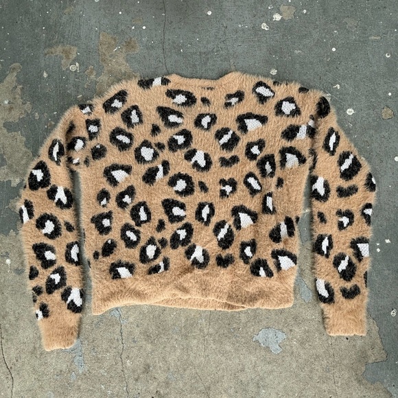 Express Leopard print Chunky Sweater🐆 - Picture 2 of 3